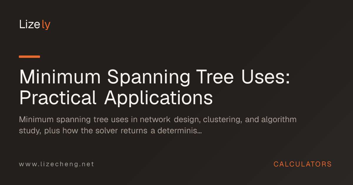 Minimum Spanning Tree Uses: Practical Applications