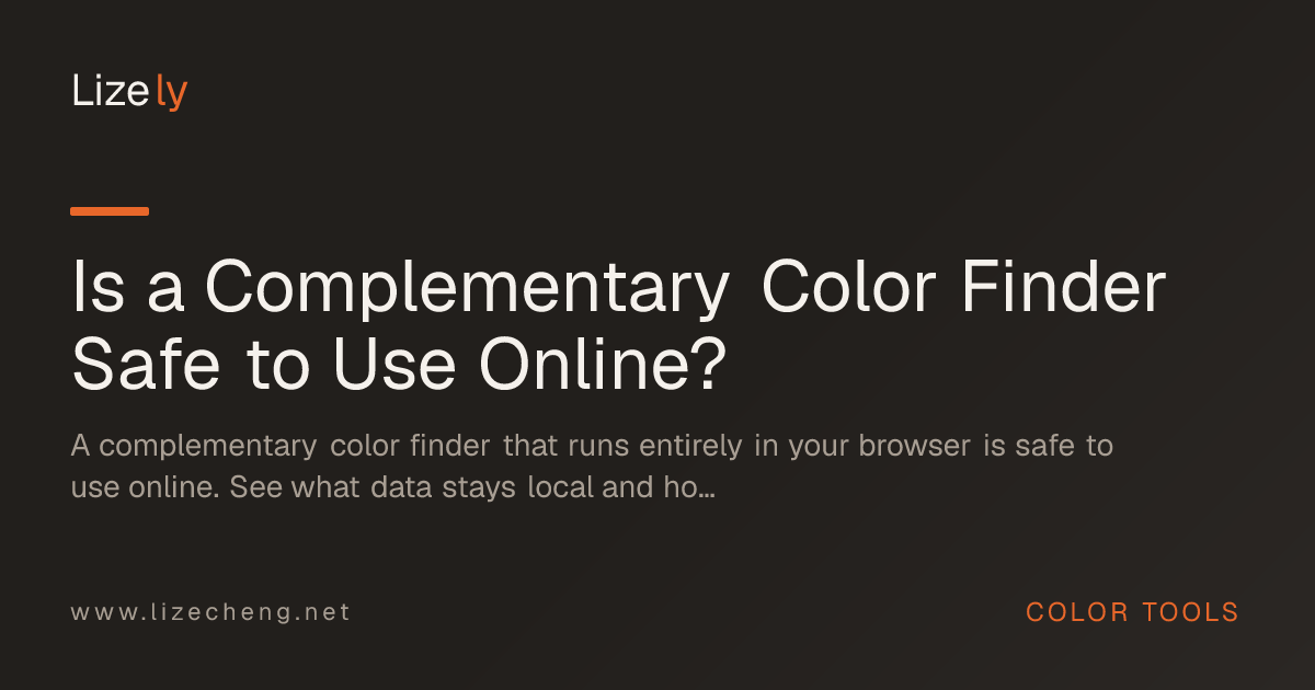 Is a Complementary Color Finder Safe to Use Online?