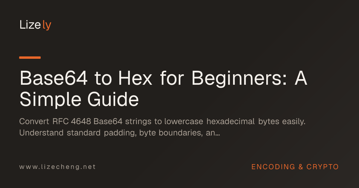 Base64 to Hex for Beginners: A Simple Guide