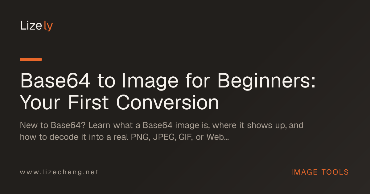 Base64 to Image for Beginners: Your First Conversion
