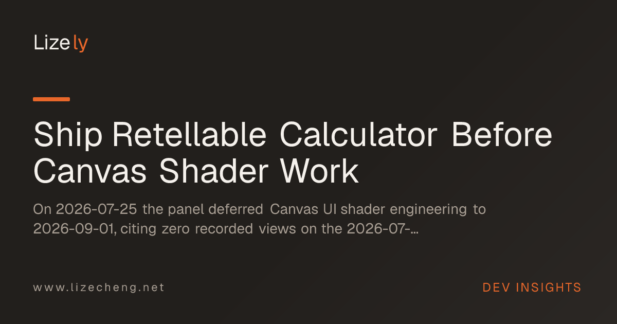 Ship Retellable Calculator Before Canvas Shader Work