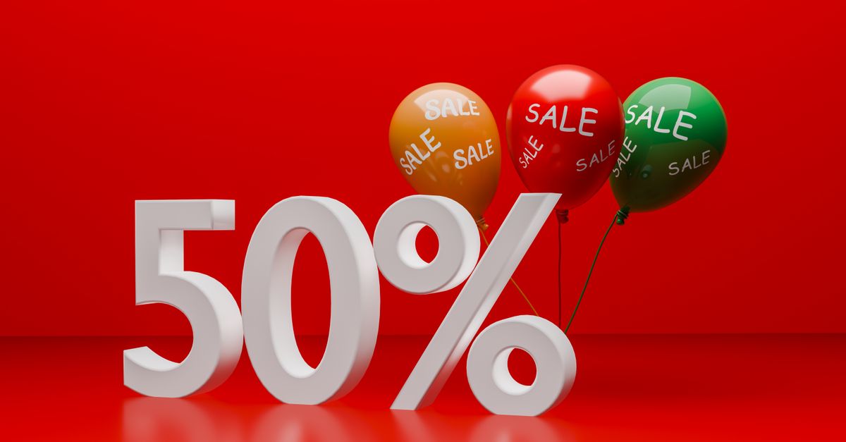 do two stacked discounts add together when using discount calculator