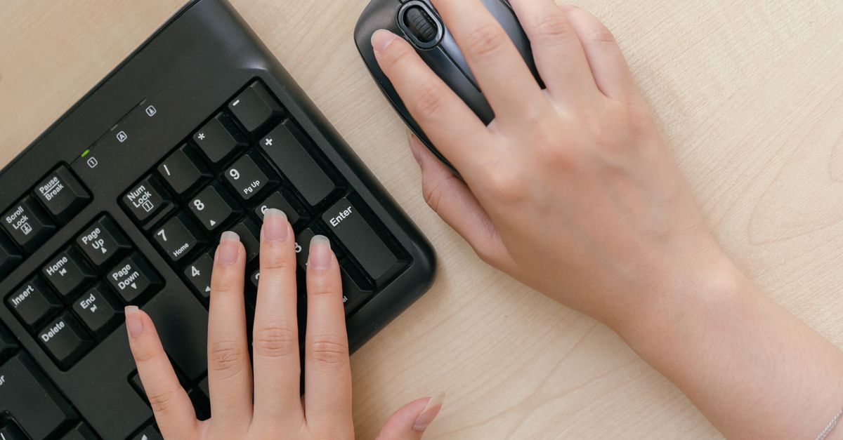 double click test for keyboard