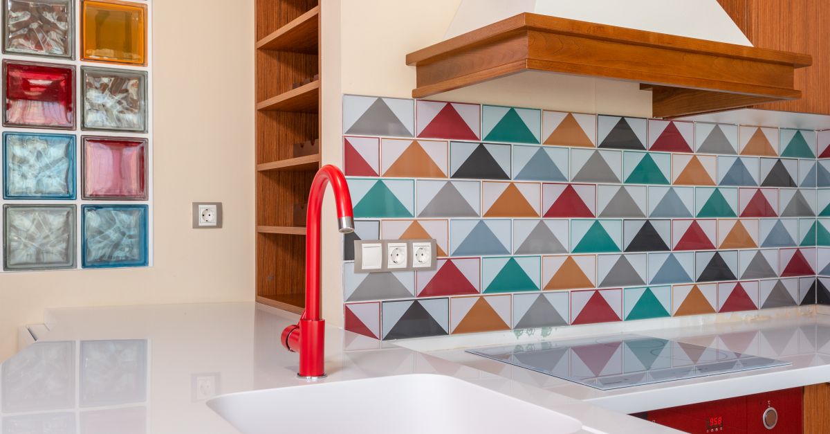 how to calculate tile for kitchen backsplash