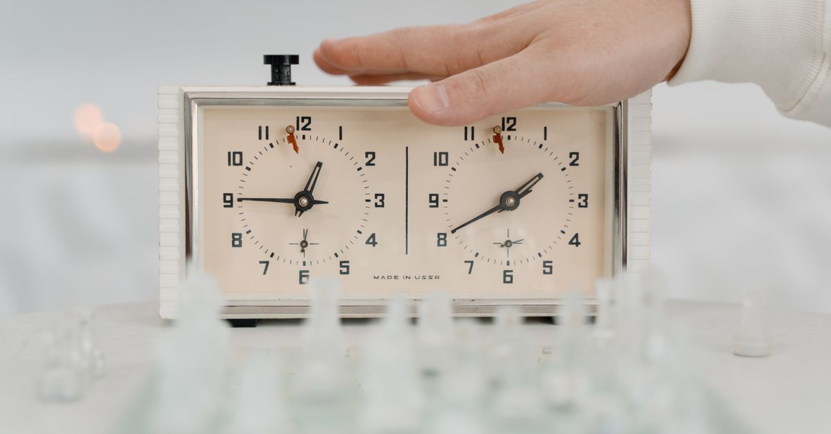 how do i check the result after i use chess clock