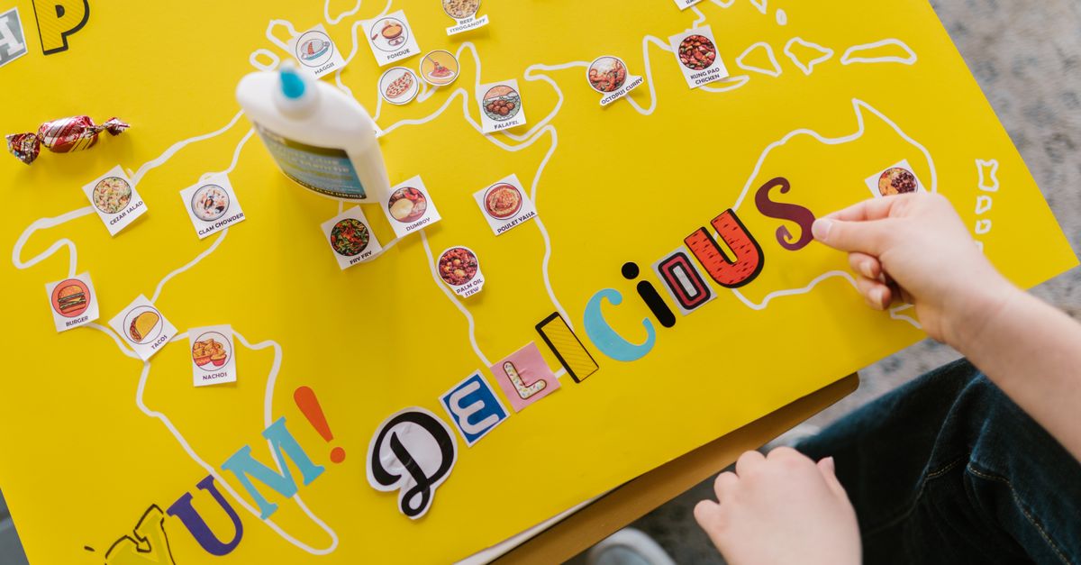 how to make table chart for kids