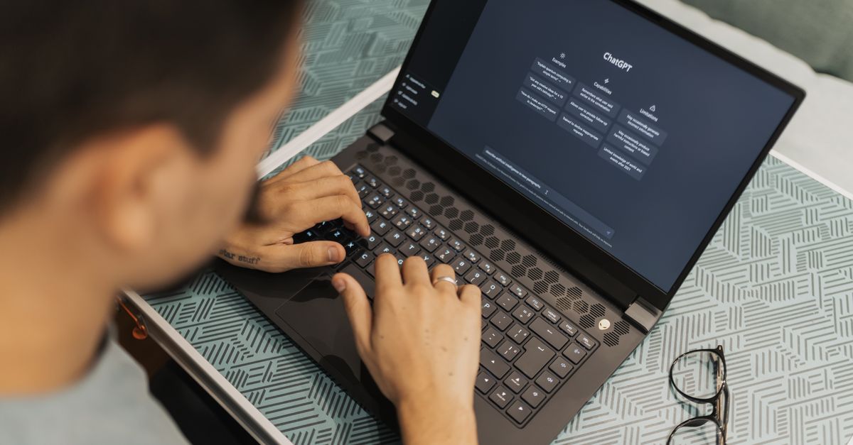 how to use ai for typing test