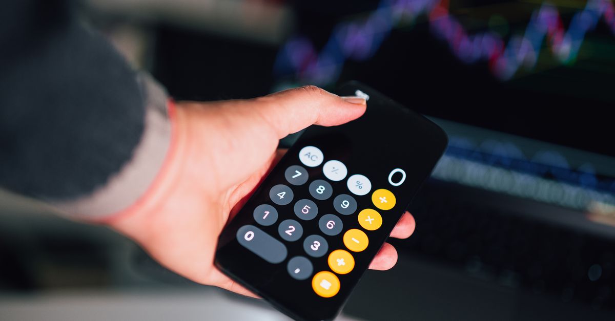 inflation calculator on iphone