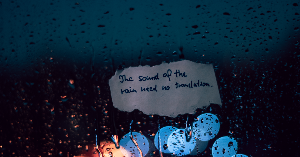 rain sounds for sleeping